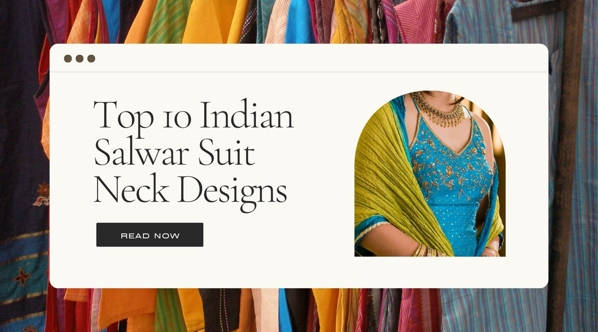 Neck Design Of Suits By Indian Designers 2024